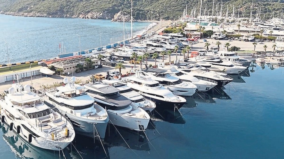 Mega yatların yeni adresi Marmaris
