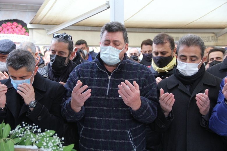 Şarkıcı Gülçin Ergül’ün sevgilisi Erdal Şeyda Lafçı son yolculuğuna uğurlandı