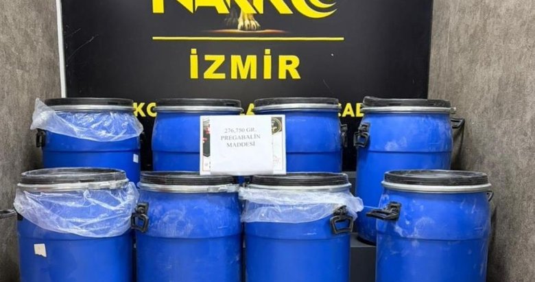 İzmir’de uyuşturucu sevkiyatı: Polis kıskıvrak yakaladı