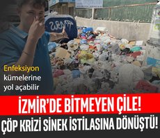 İzmir’de çöp krizi sinek istilasına dönüştü!