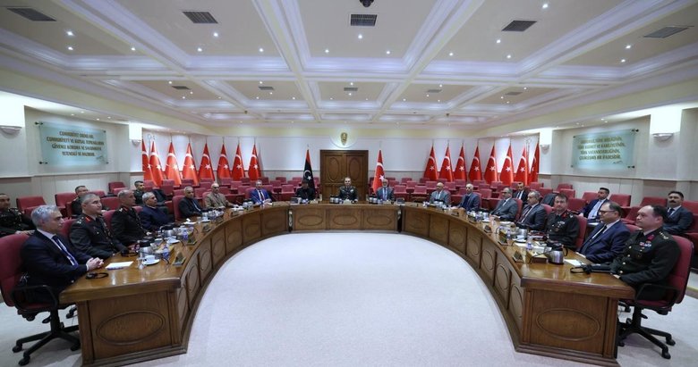 MSB, Libya’dan gelen 5+5 Ortak Askeri Komisyonu’nu ağırladı