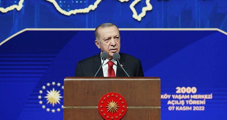 Başkan Erdoğan’dan 2000 Köy Yaşam Merkezi’nin Açılış Töreni’nde önemli açıklamalar