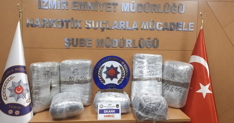 İzmir’de uyuşturucu operasyonu: 6 şüpheli gözaltına alındı