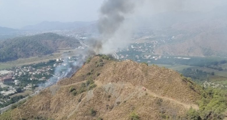 Dalaman’daki orman yangını kontrol altına alındı