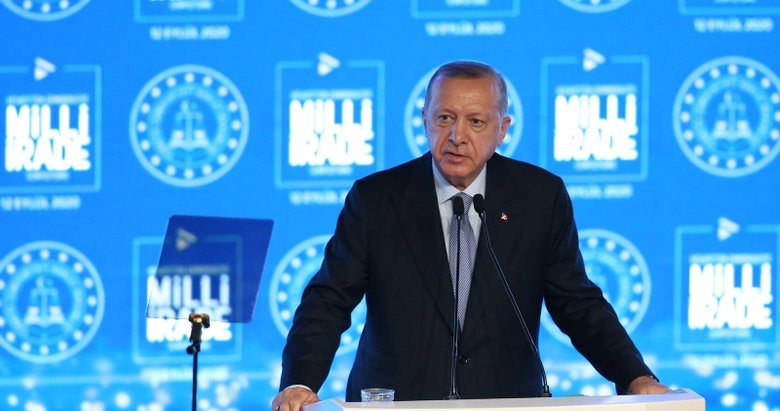 Başkan Erdoğan’dan Demokrasi ve Özgürlükler Adası’nda önemli mesajlar