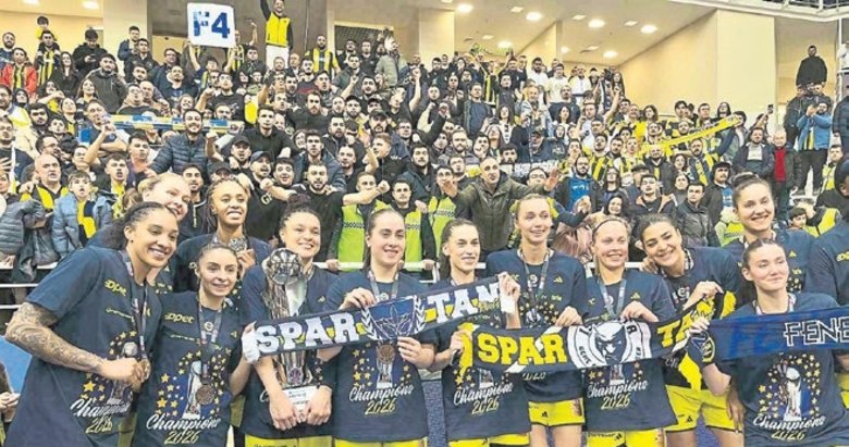 Kadın basketbolunda kupa Fenerbahçe’nin