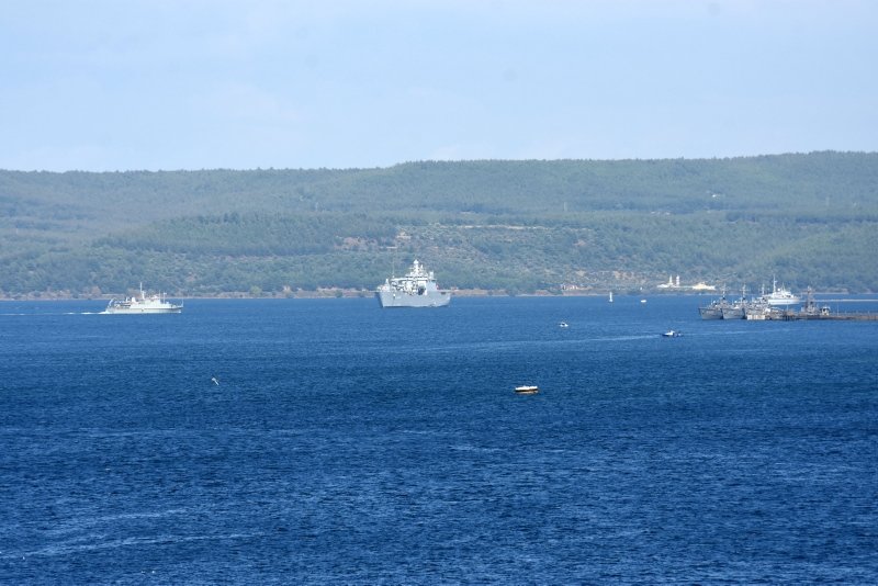 NATO savaş gemileri ’Nusret-2021 Davet Tatbikatı’ için Çanakkale’de
