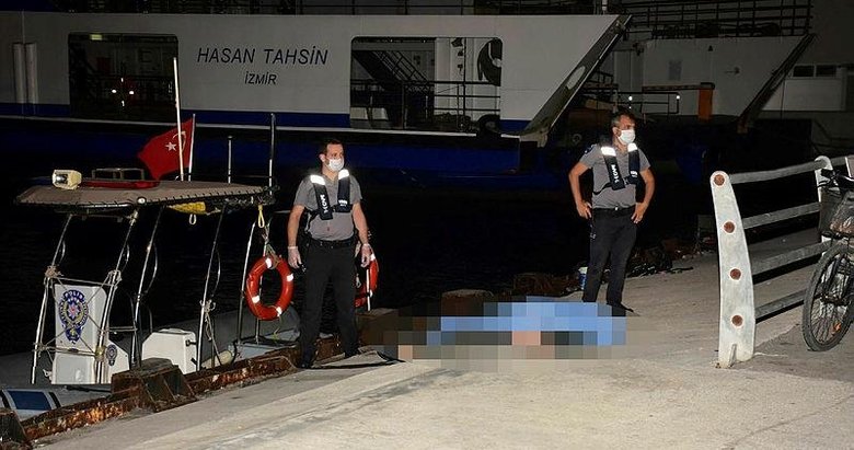 İzmir’de denizden erkek cesedi çıkartıldı