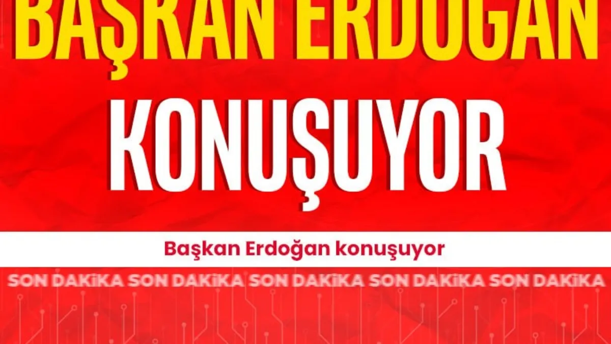 Başkan Erdoğan'dan önemli açıklamalar