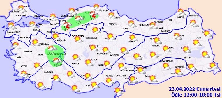 23 Nisan 2022 Cumartesi hava durumu nasıl olacak? İzmir’de hava nasıl? Sıcaklıklar artıyor mu?