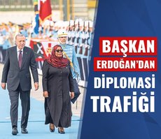 Başkan Erdoğan’dan diplomasi trafiği