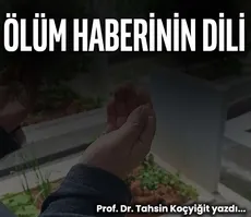 Ölüm haberinin dili