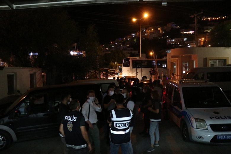 Bodrum Da Is Yerlerine 150 Polisle Kovid 19 Denetimi Mugla Haberleri
