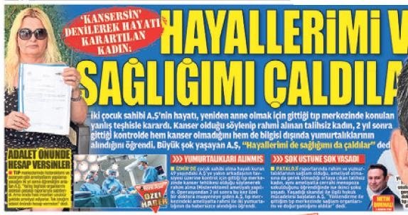 O doktor hesap verecek