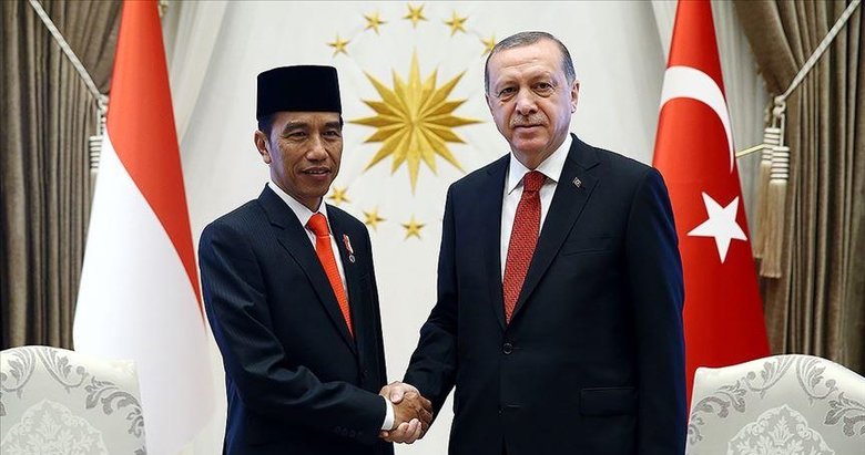 Başkan Erdoğan, Endonezya Cumhurbaşkanı Widodo ile görüştü