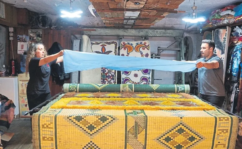 Dededen toruna keçe sanatı