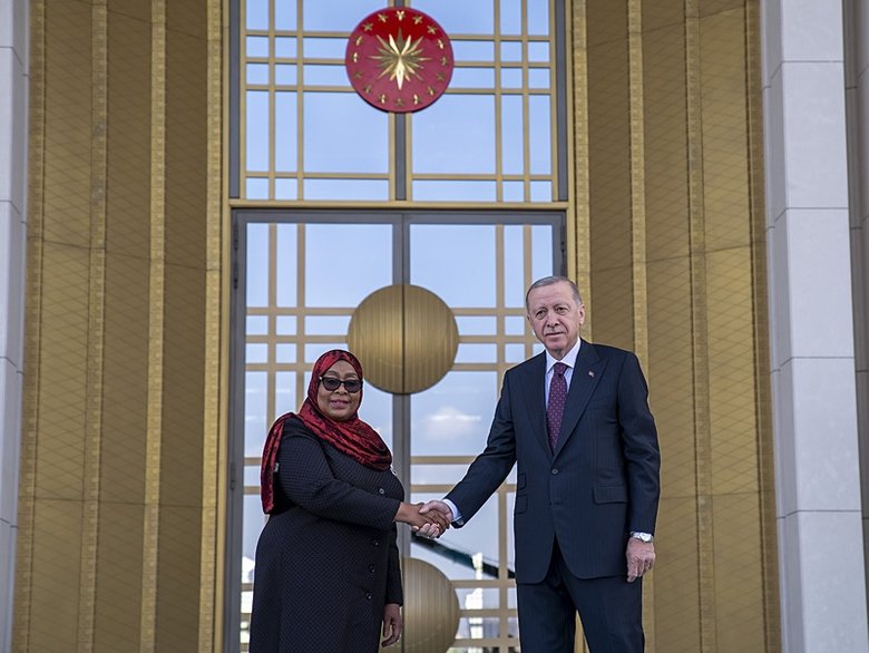 Başkan Erdoğan’ın konuğu Tanzanya Cumhurbaşkanı Hassan