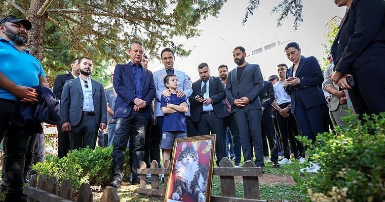 CHP’nin kedisi Şero defnedildi