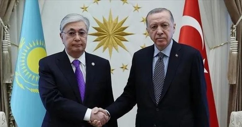 Başkan Erdoğan Kazakistan Cumhurbaşkanı Tokayev ile görüştü
