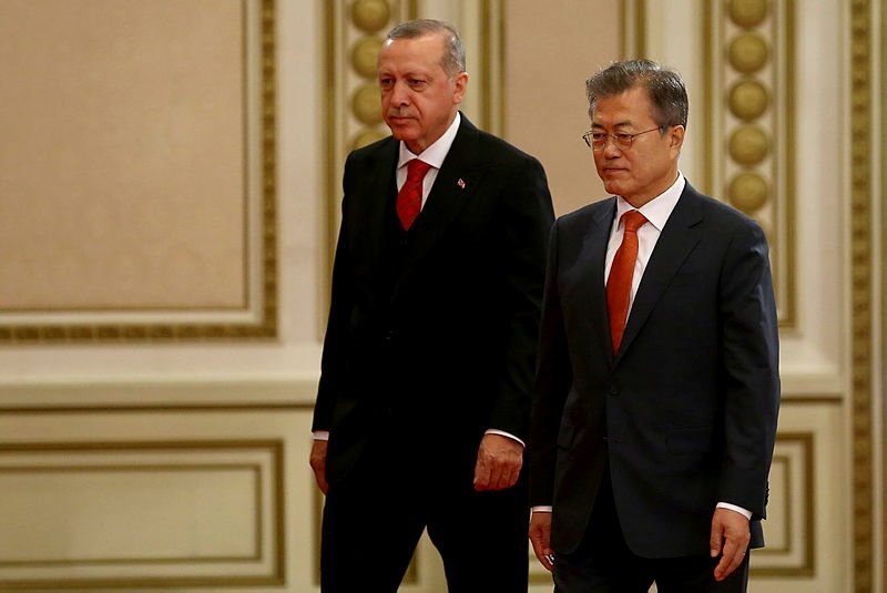 Cumhurbaşkanı Erdoğan Güney Kore’de