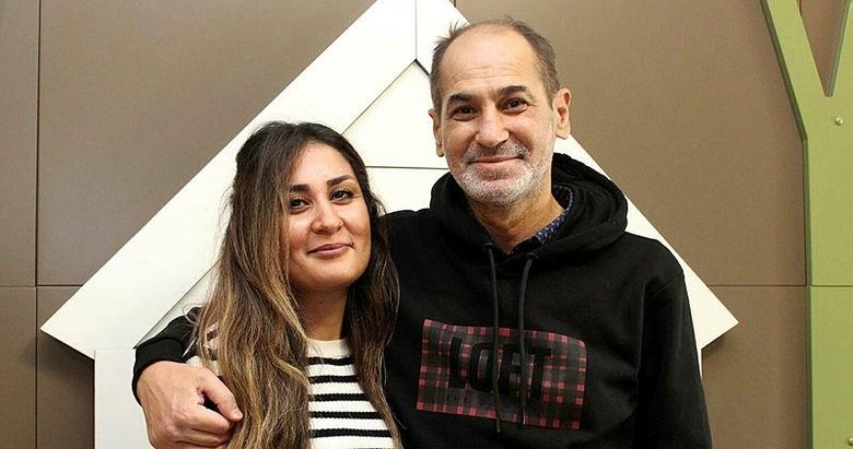 Karaciğer kanseri olan eşine ’hayat’ hediye etti