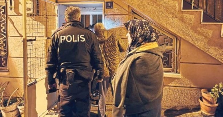 Aydın’da ev balkonunda yeni yıl esareti