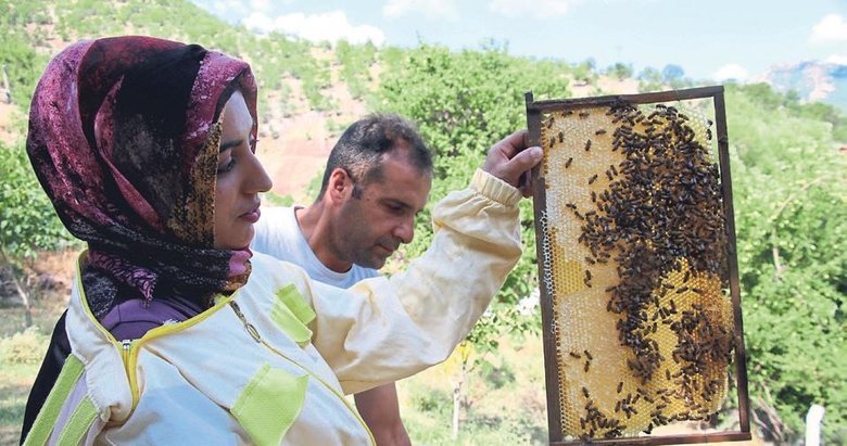 Genç Çiftçi Projesi ile arıcılığa başladı