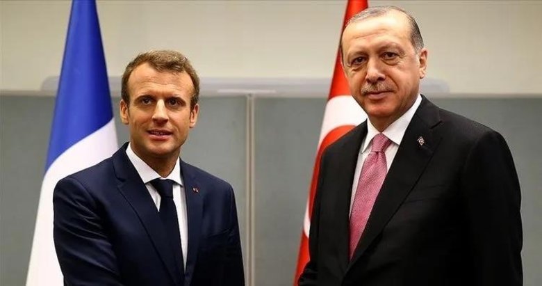 Başkan Erdoğan Macron ile görüştü