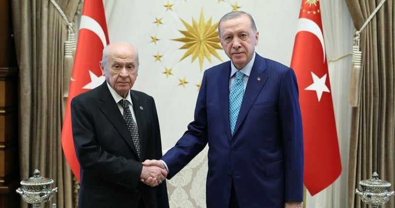 Başkan Erdoğan Bahçeli’yi kabul etti