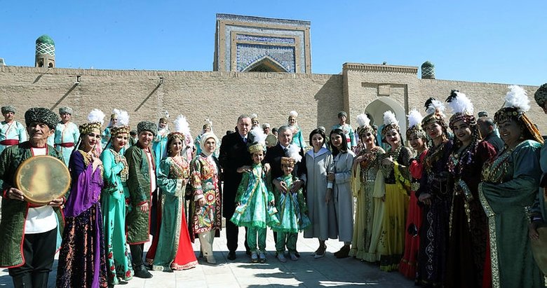 Başkan Erdoğan Orta Asya’nın kalbinde