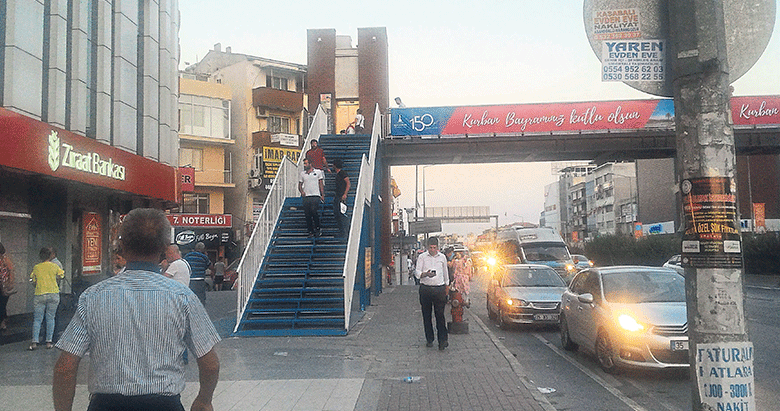 Çiğli’deki merdiven çilesi ‘kalıcı’ oldu