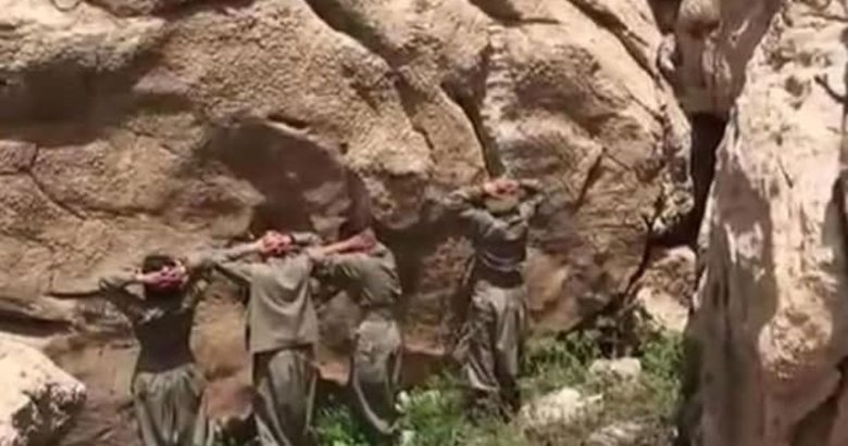 PKK/KCK terör örgütünden kaçan 4 terörist ikna yoluyla teslim oldu