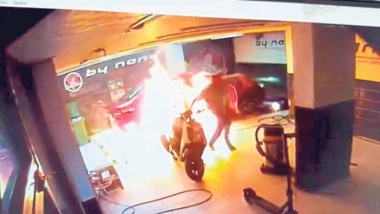 Manisa’da alevli facia