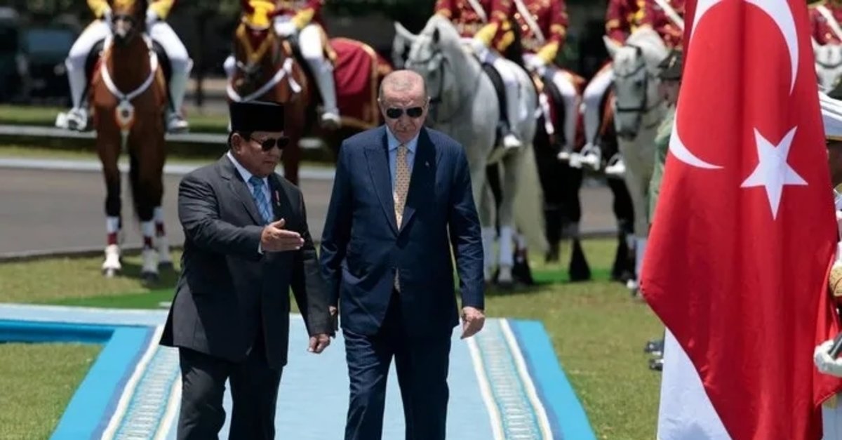 Реджеп Тайип Эрдоган и Прабово Субианто