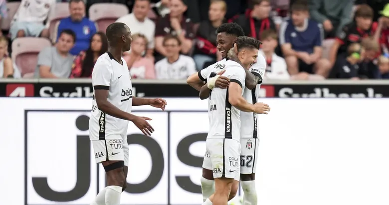 BEŞİKTAŞ - MIDTJYLLAND MAÇI | Beşiktaş Midtjylland’ı eledi