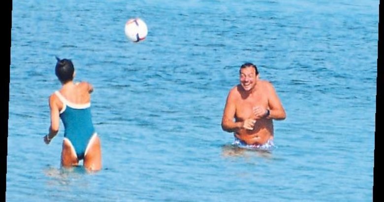 Ergin hocanın deniz keyfi