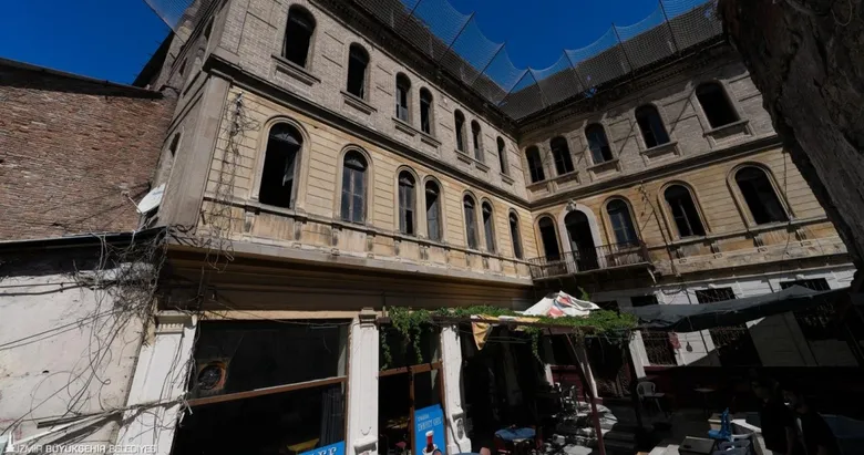 Simge yapı Cihan Palas yeniden hayat buluyor