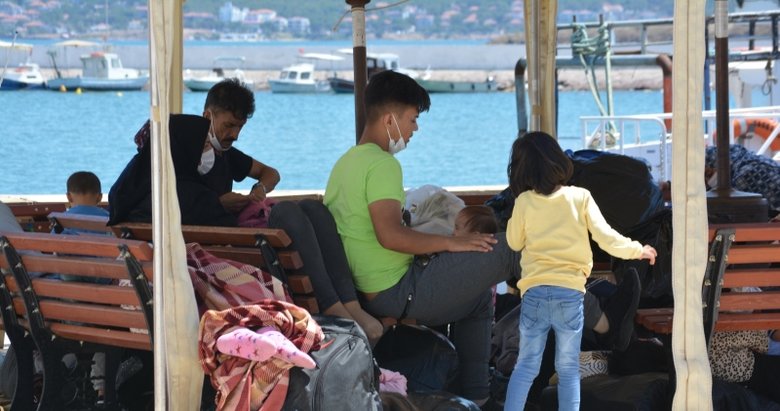 Ayvalık’ta 46 düzensiz göçmen kurtarıldı