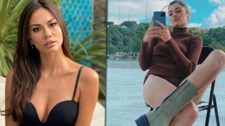 Hande Erçel’den, Demet Özdemir iddiasına açıklama!