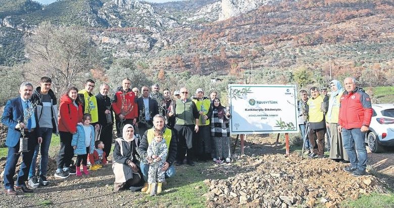 Muğla’da 8 bin 250 zeytin fidanı dağıtıldı