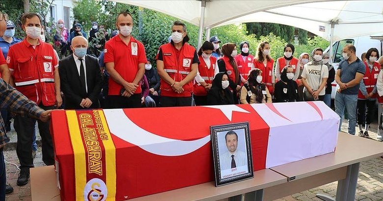 Suriye’de şehit olan Türk Kızılay personeli Kıdıman son yolculuğuna uğurlandı