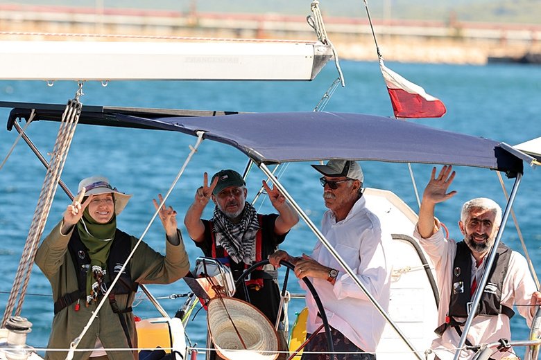 Küresel Sumud Filosu’ndaki 10 tekne daha Tunus’tan Gazze’ye doğru çıktı