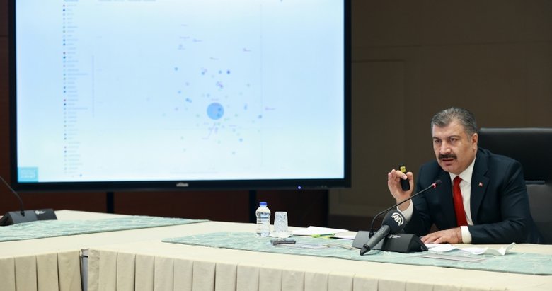 Bakan Koca açıkladı! 100.000 nüfusta vaka görünme oranı en çok artan ve azalan iller