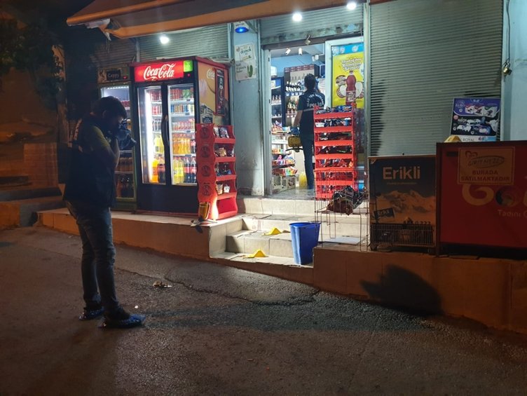 İzmir’de markette oturan kişi silahlı saldırıda ağır yaralandı