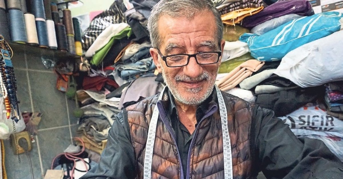 Emektar terzi zanaatını yaşatıyor