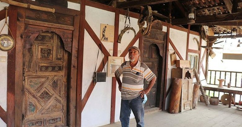 Baba ocağına dönen gurbetçi, ata yadigarıyla köyüne müze kurdu