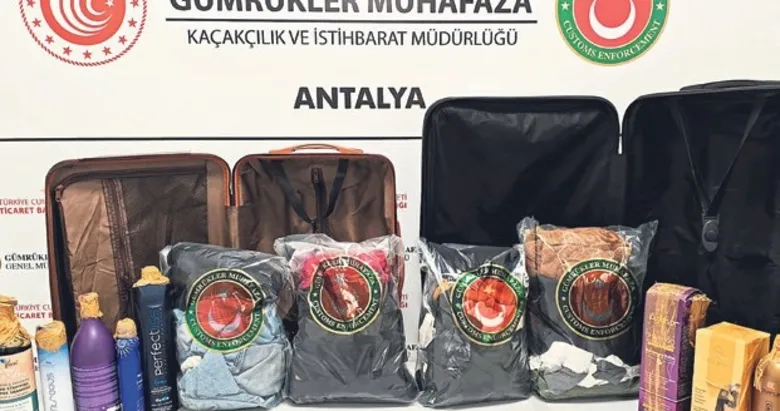 Antalya Havalimanı’nda zehir operasyonu
