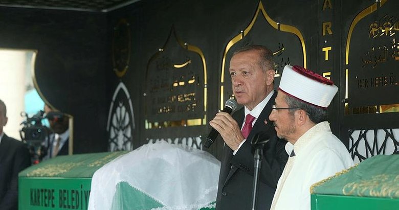 Başkan Erdoğan Niğde’deki kazada hayatını kaybeden Sude Naz Akkuş’un cenazesine katıldı