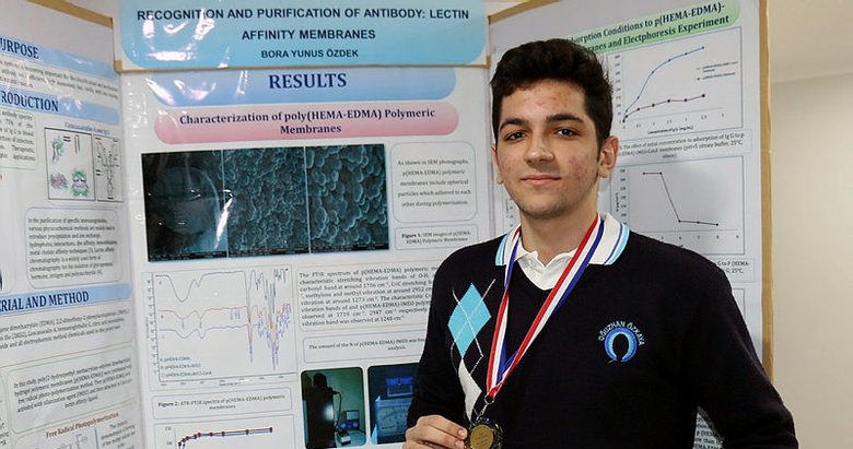 Lise öğrencisinin uluslararası başarısı