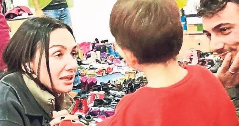 Birce Akalay’dan yardım çalışmalarına destek